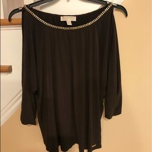 Michael Kors cold shoulder top